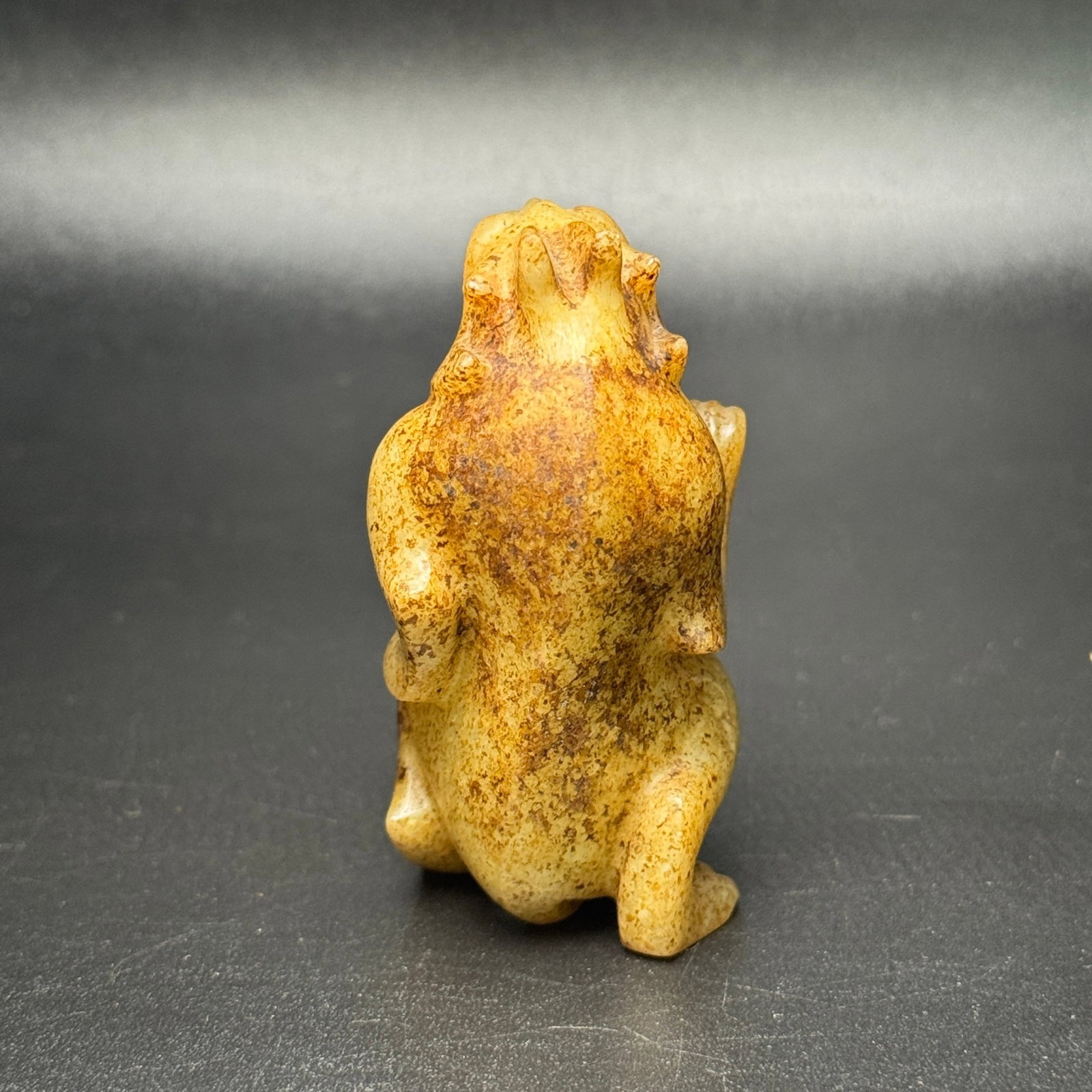 An Exquisite White Jade Auspicious Beast Hand Piece - 2