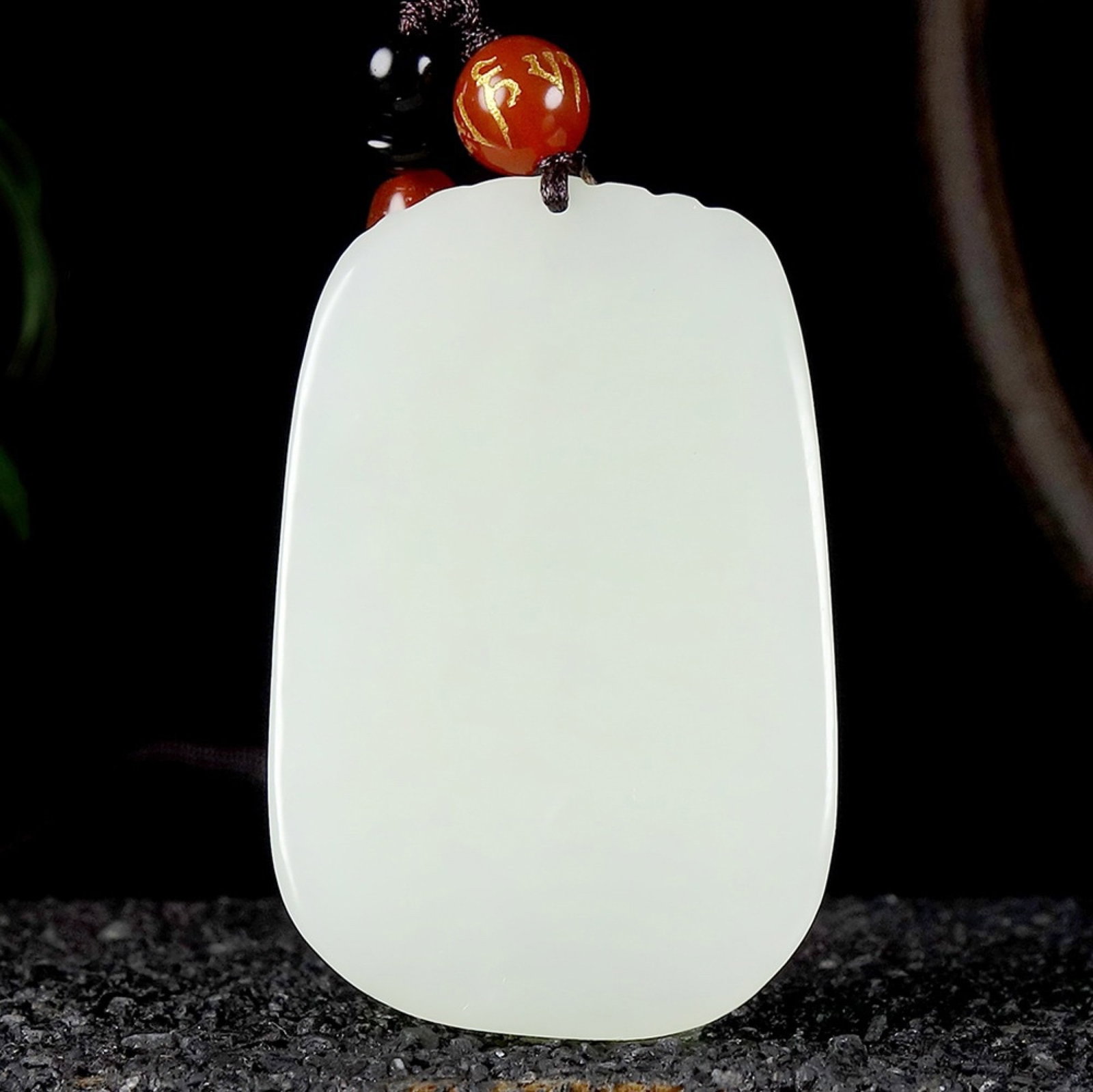 An Exquisite White Jade Auspicious Beast Pendant - 4