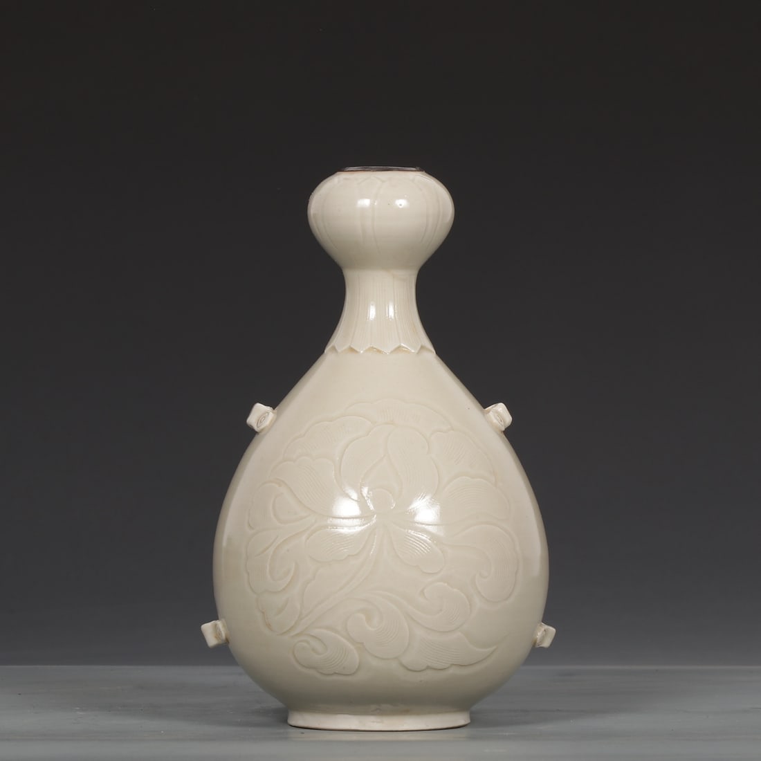 A Exquisite Ding yao With Silver Flower Pattern Vase - 5