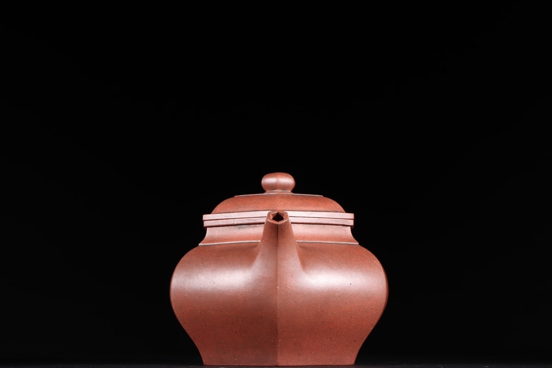 A Exquisite Purple Sands Hexagonal Teapot - 6