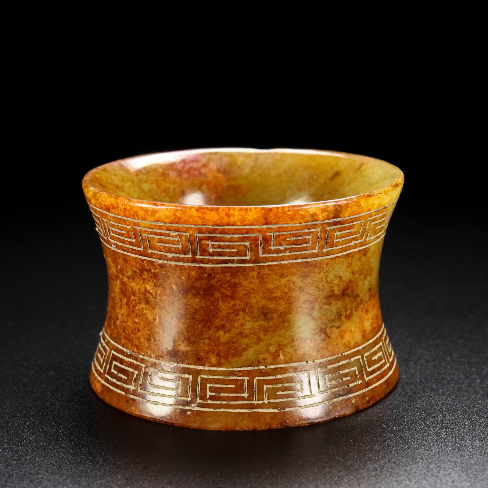 A Exquisite Hotan Jade Ornament: A Exquisite Hotan Jade Ornament,Han Dynasty, China,Size:1.8inx2.6in,Weight:118g 和田玉摆件,中国汉代