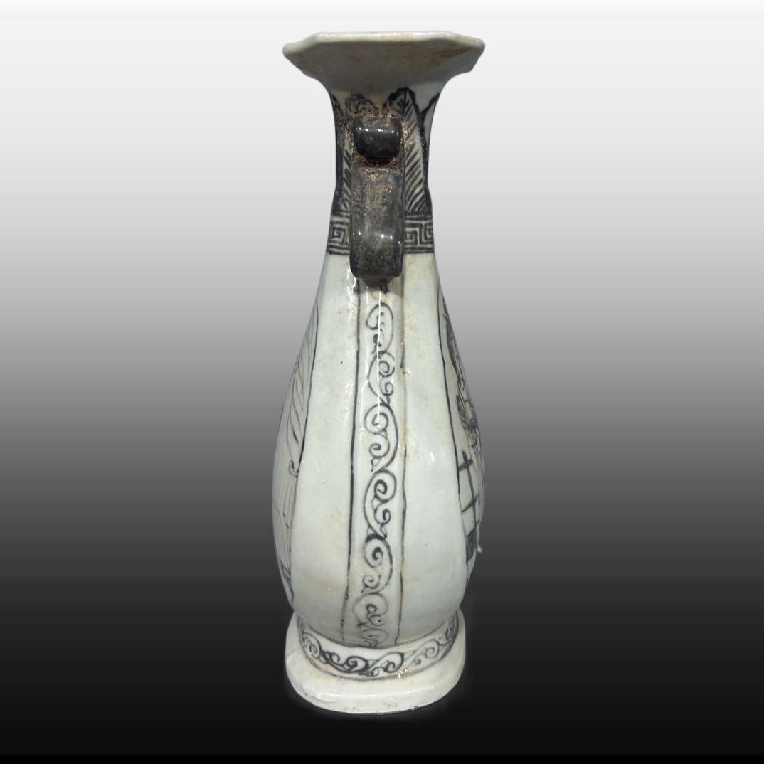 A Exquisite Underglaze-Red Figures Pattern Vase - 3