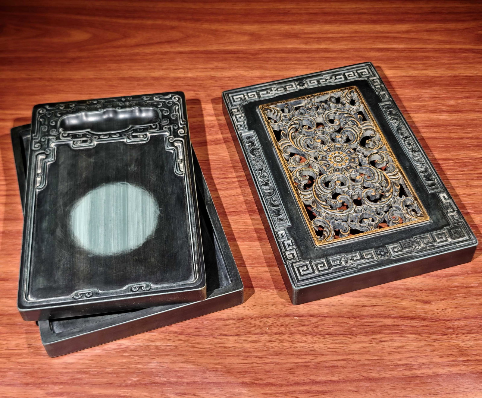 A Exquisite Songhua Stone Inkstone (1 of 9)
