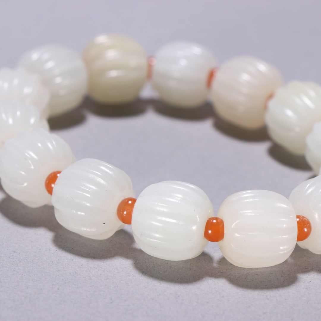 A Exquisite Hotan Jade Bracelets - 7