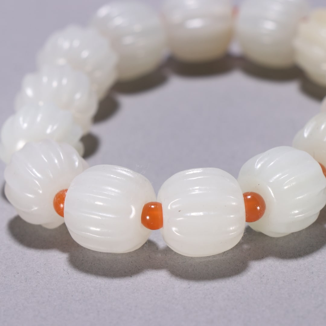 A Exquisite Hotan Jade Bracelets - 8