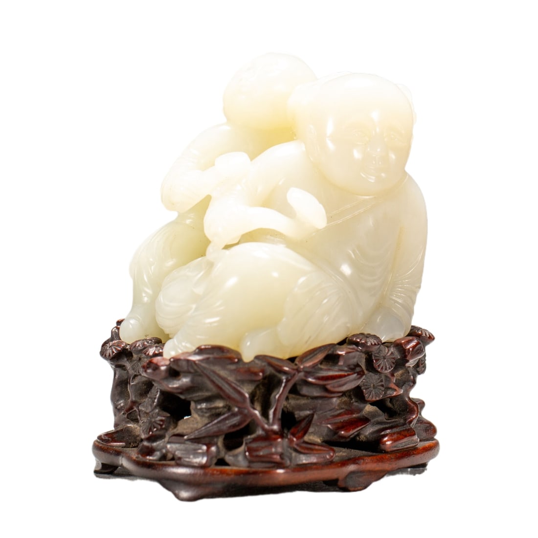 A Exquisite Hotan Jade Figures Ornament (1 of 9)