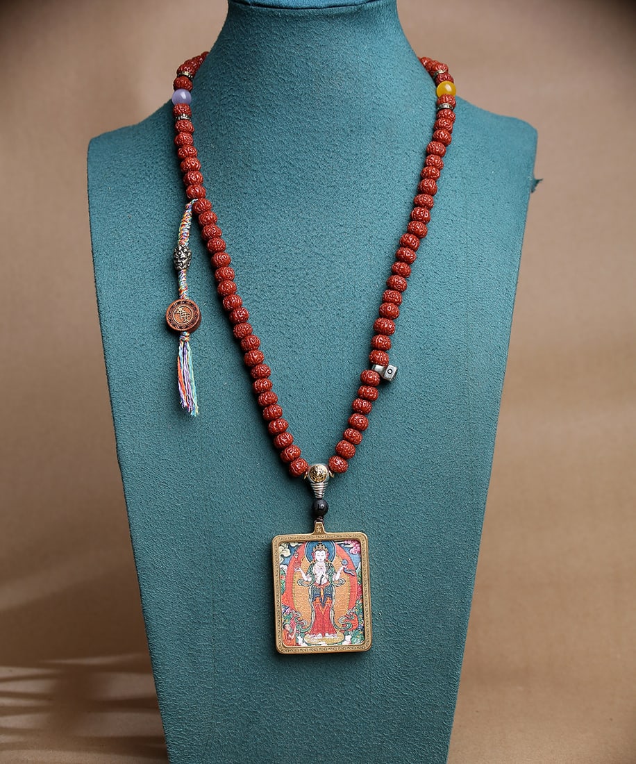 A Exquisite Buddha Amulet Pendant Necklace (1 of 6)