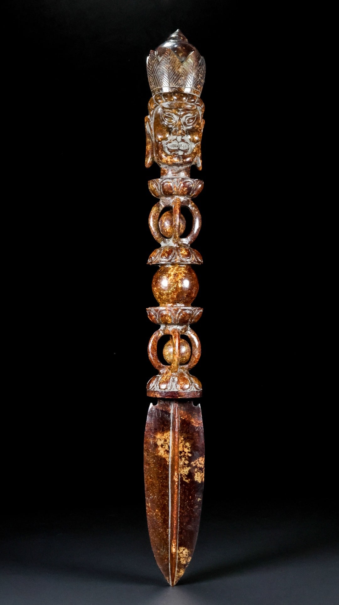 A Exquisite Hotan Jade Vajra (1 of 9)