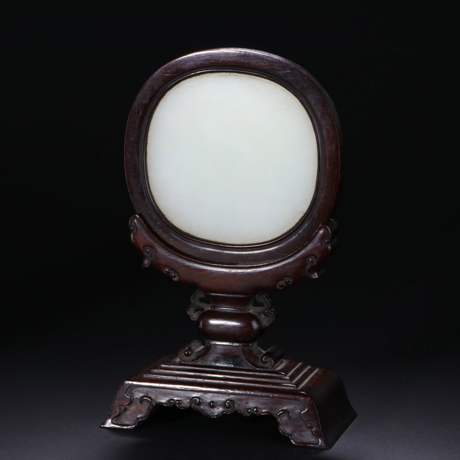A Exquisite Hotan Jade Figures Pattern Screen - 7