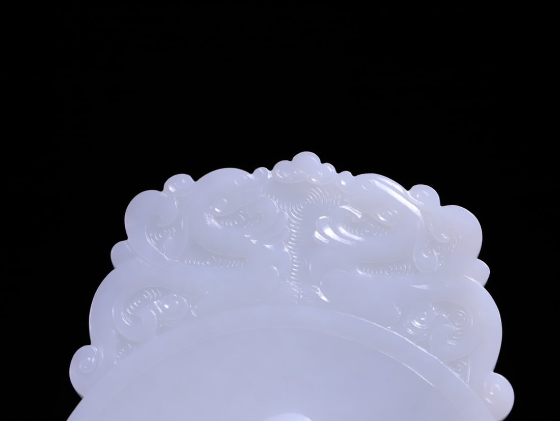 A Exquisite Hotan Jade Figures Pattern Table Screen - 4