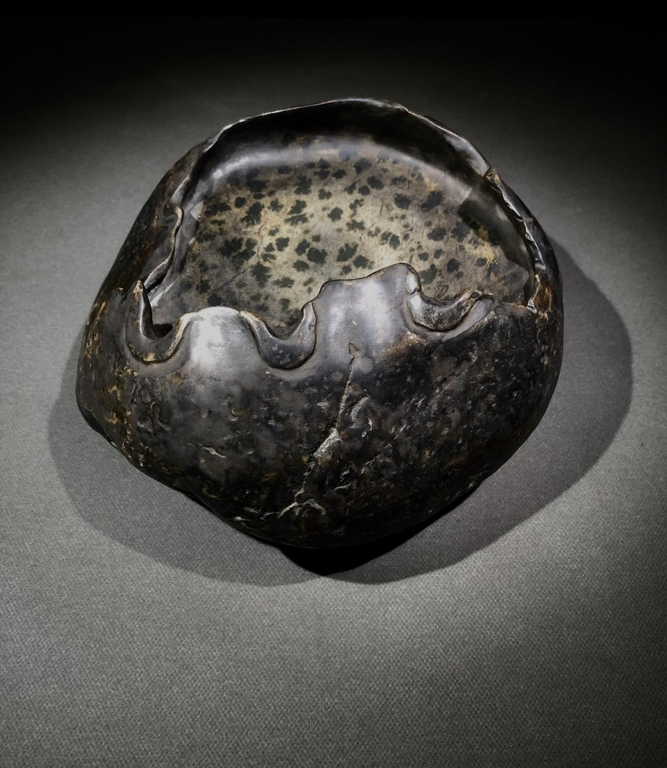 A Exquisite Leopard Pattern Stone Inkstone - 2