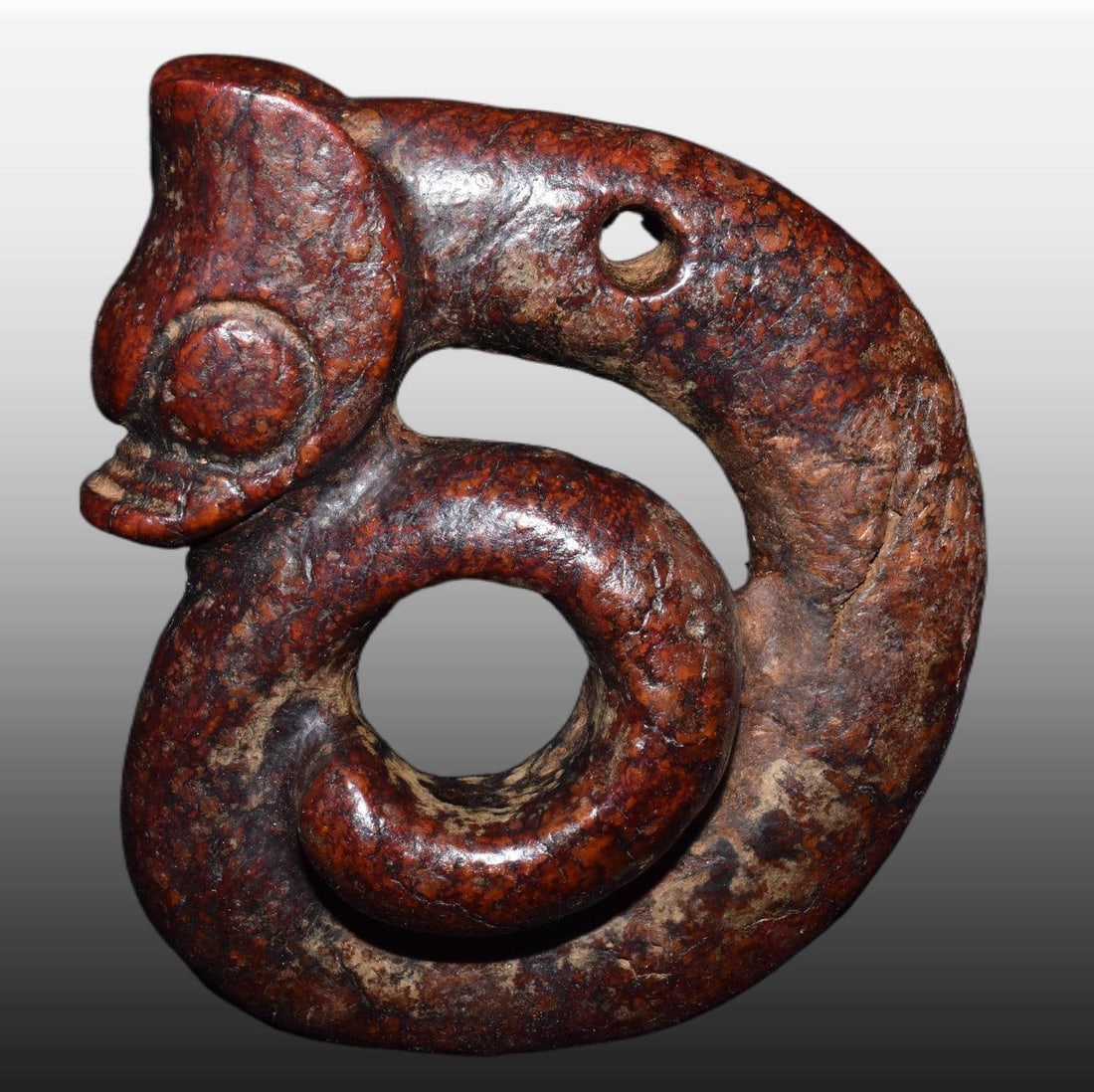 A Exquisite Gaogu Jade Dragon (1 of 3)