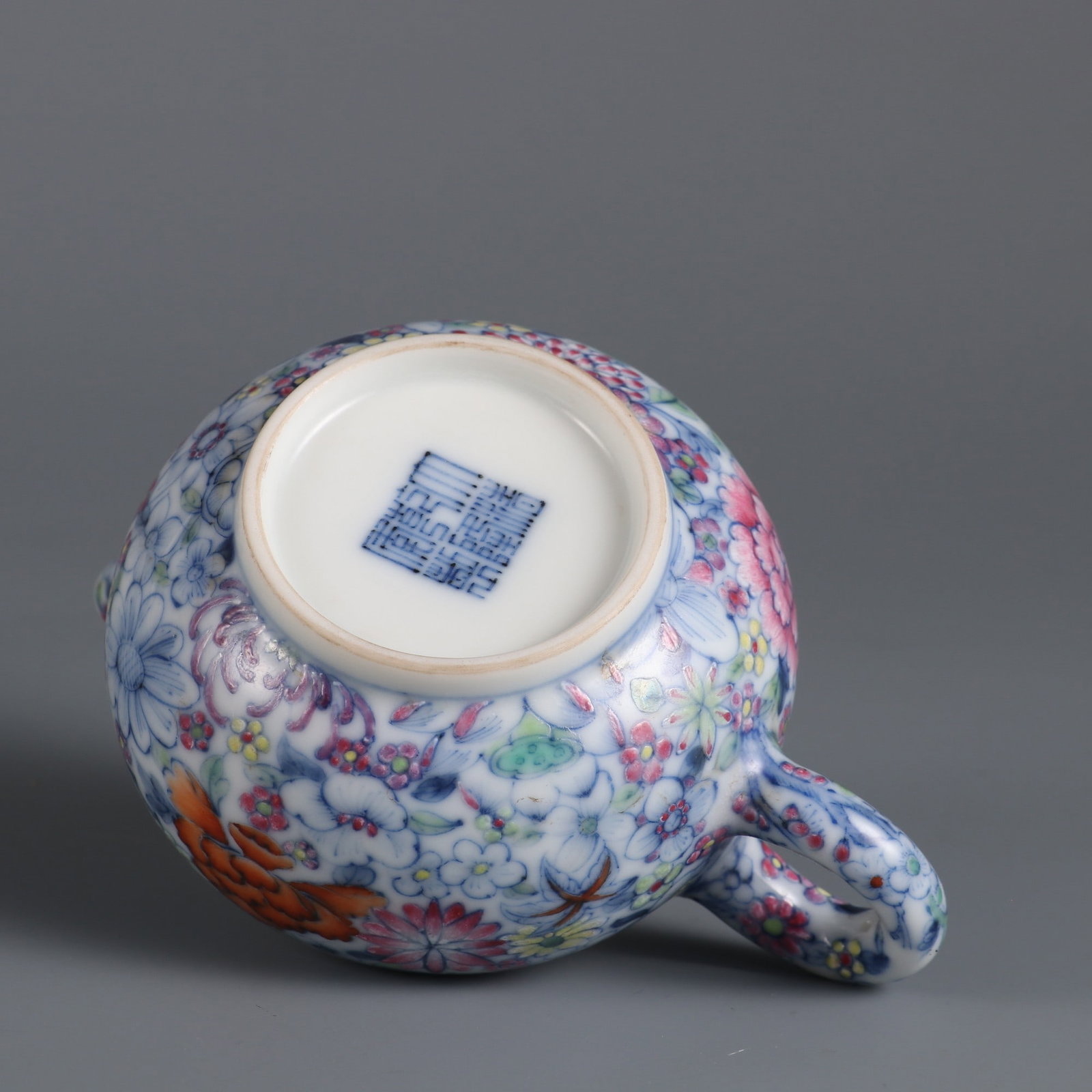 A Exquisite Doucai Flower Pattern Ewer - 8