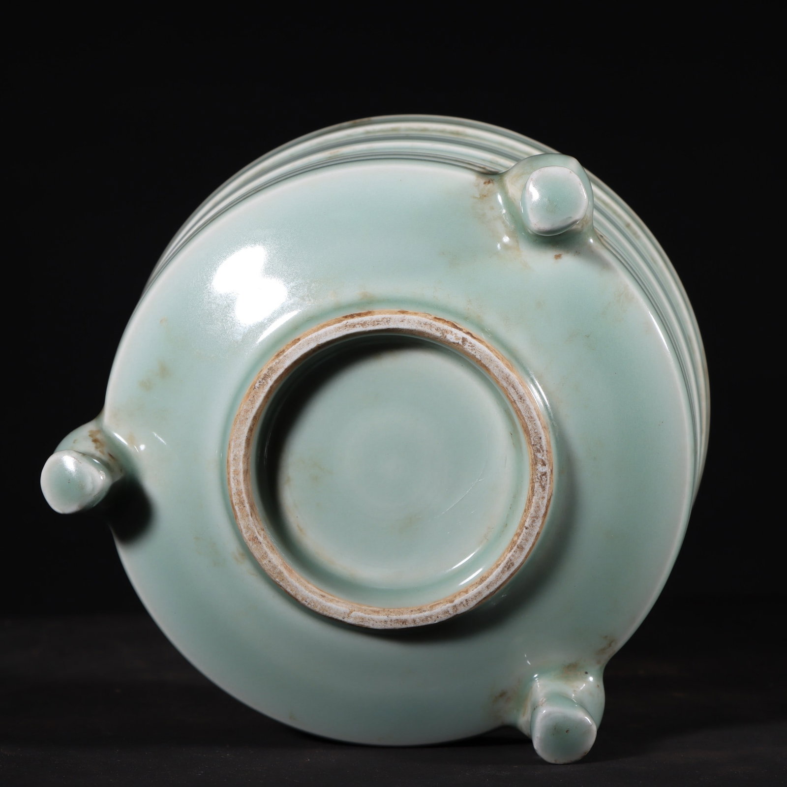 A Exquisite Longquan Yao String Pattern Tripod Censer - 9