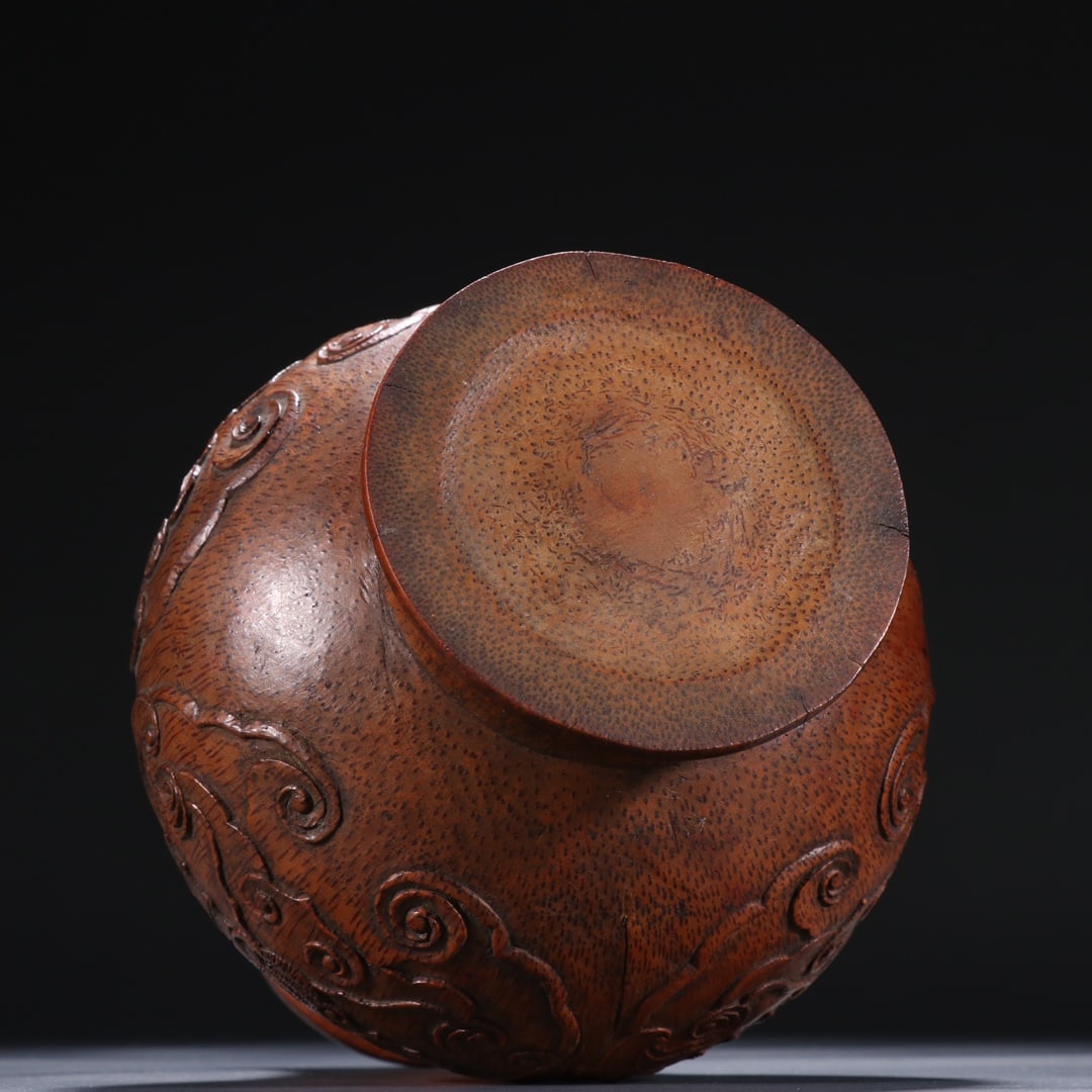 A Exquisite Bamboo Fu and Cloud Pattern Vase - 9