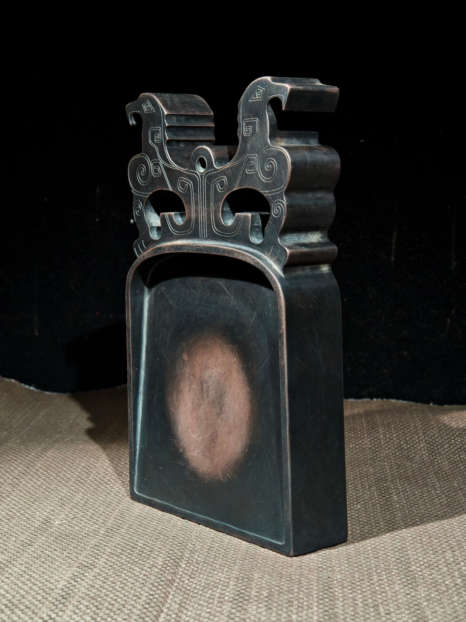 A Exquisite Phoenix-Shaped Duan Inkstone - 3