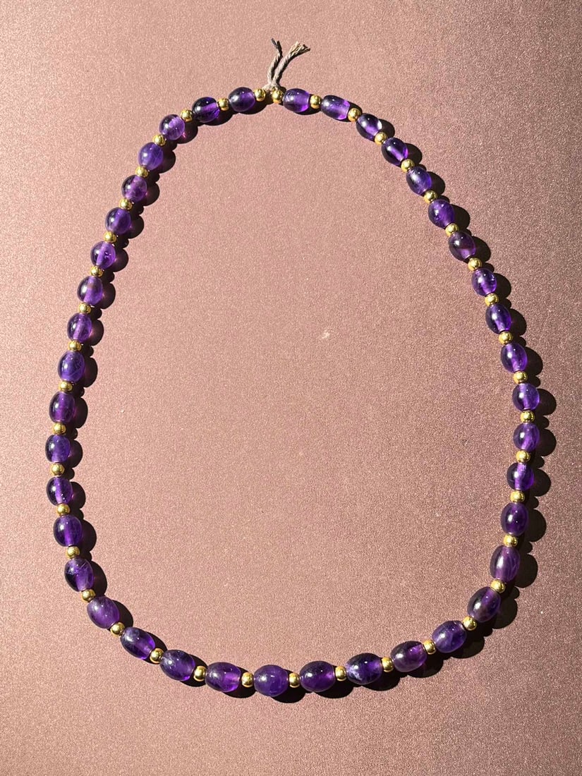 A Exquisite Amethyst Necklace (1 of 6)