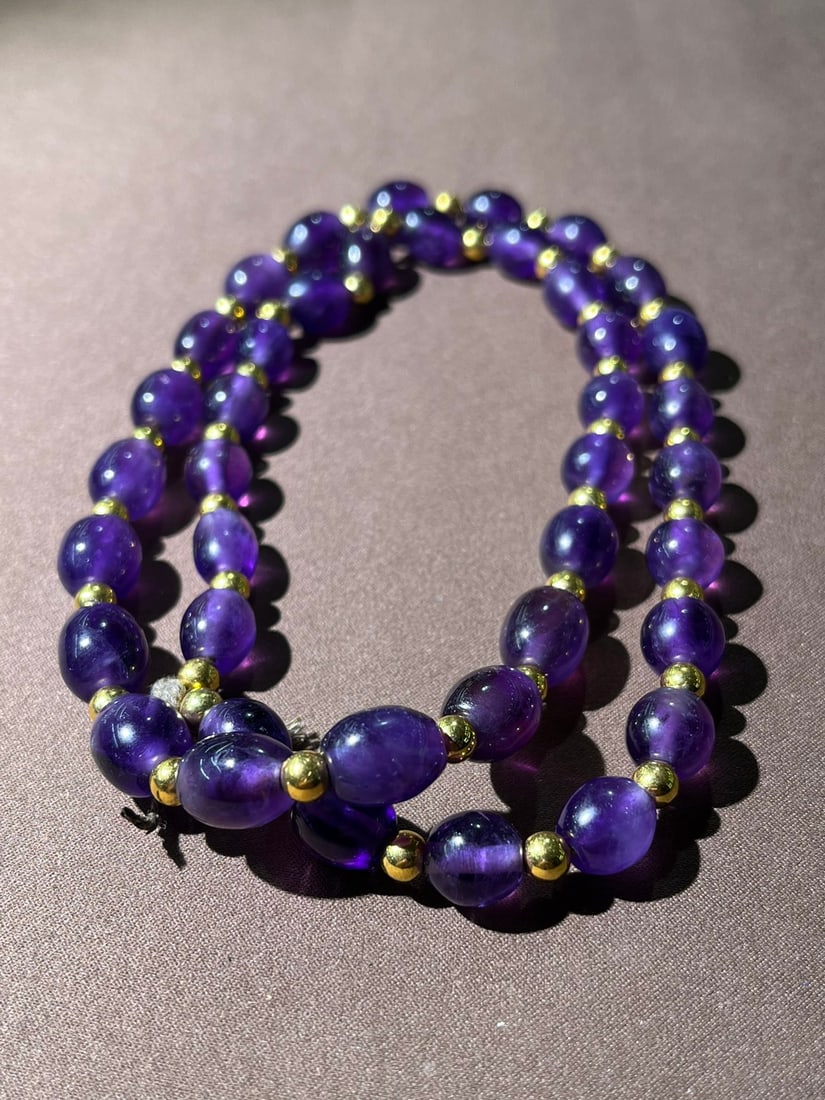 A Exquisite Amethyst Necklace - 2