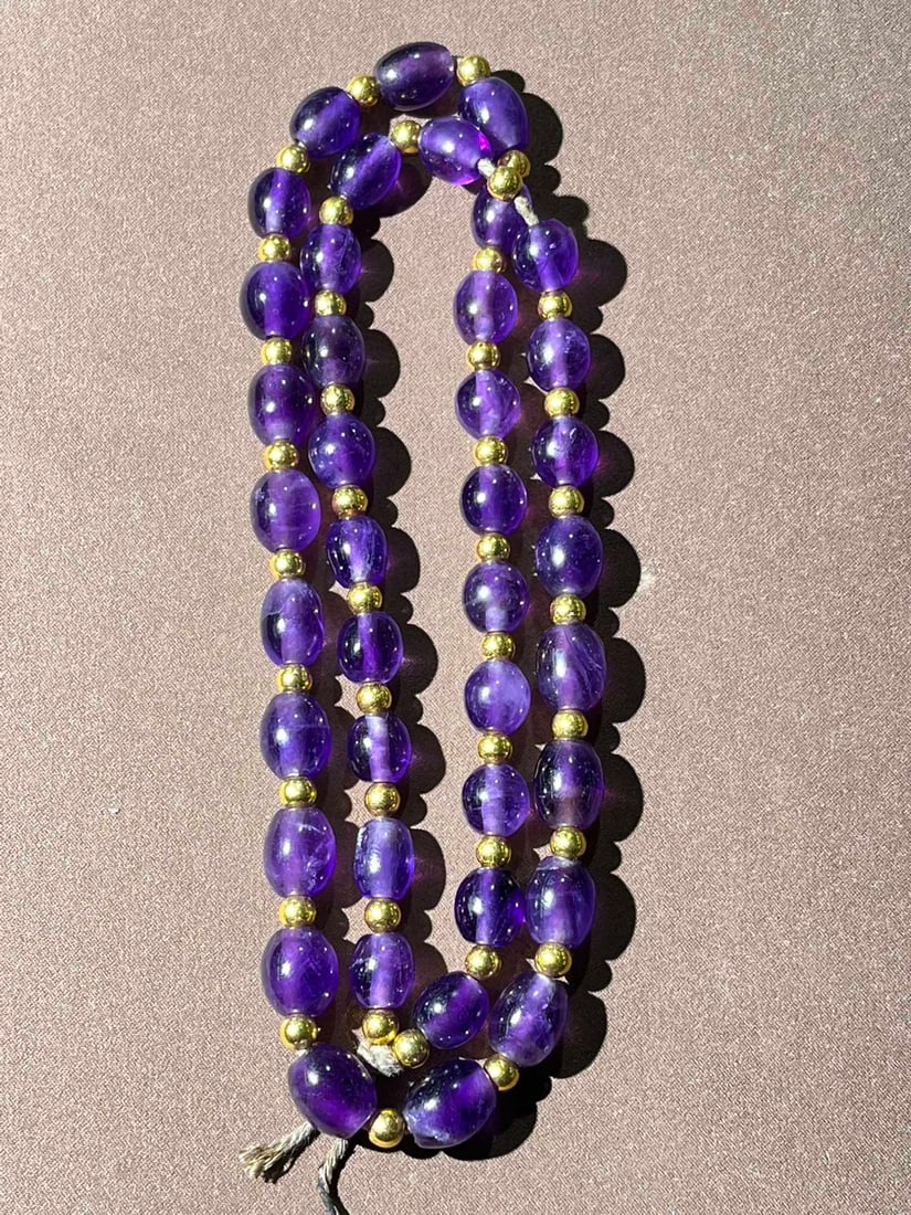 A Exquisite Amethyst Necklace - 3