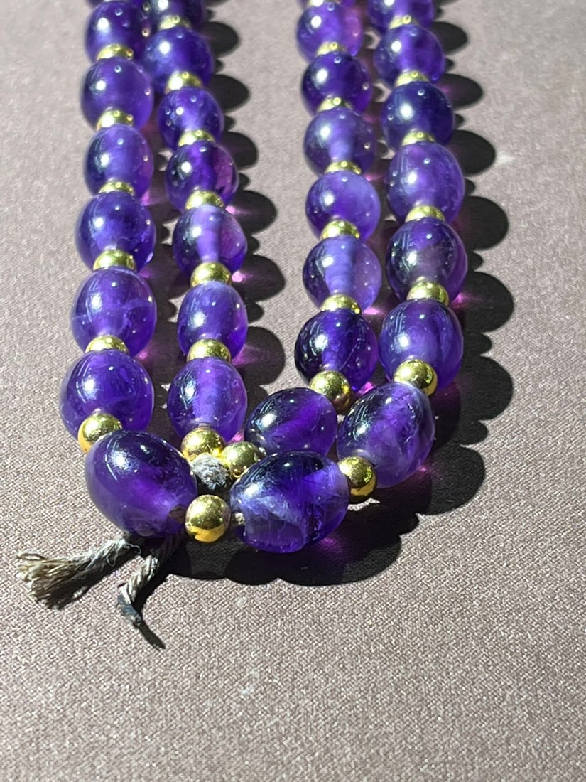 A Exquisite Amethyst Necklace - 5