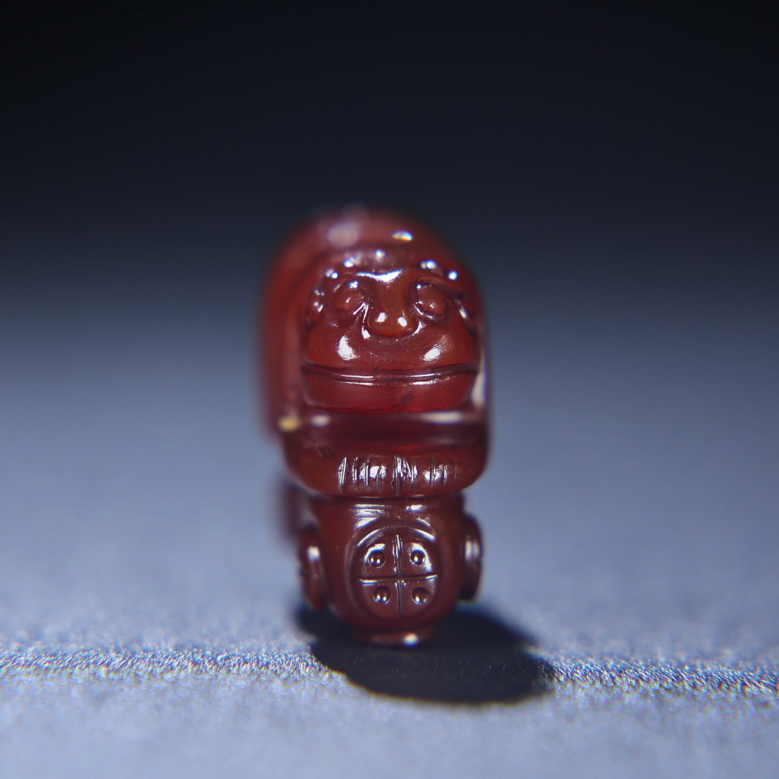 A Exquisite Agate Auspicious Beast Pendant - 2