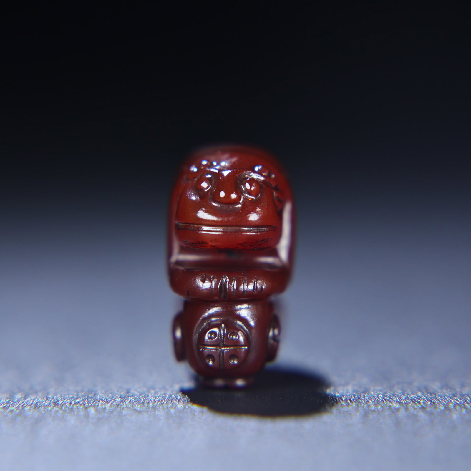A Exquisite Agate Auspicious Beast Pendant - 8