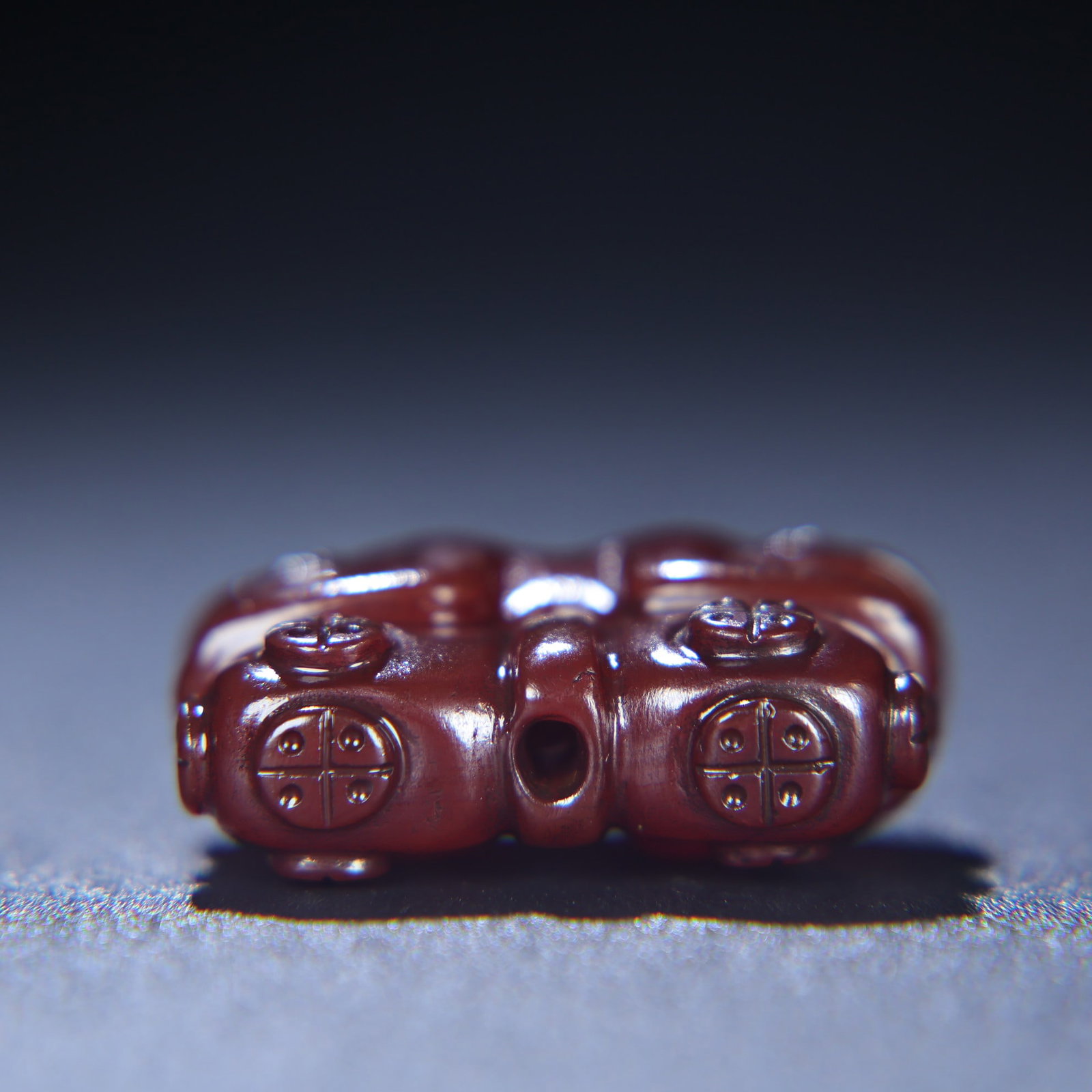 A Exquisite Agate Auspicious Beast Pendant - 9
