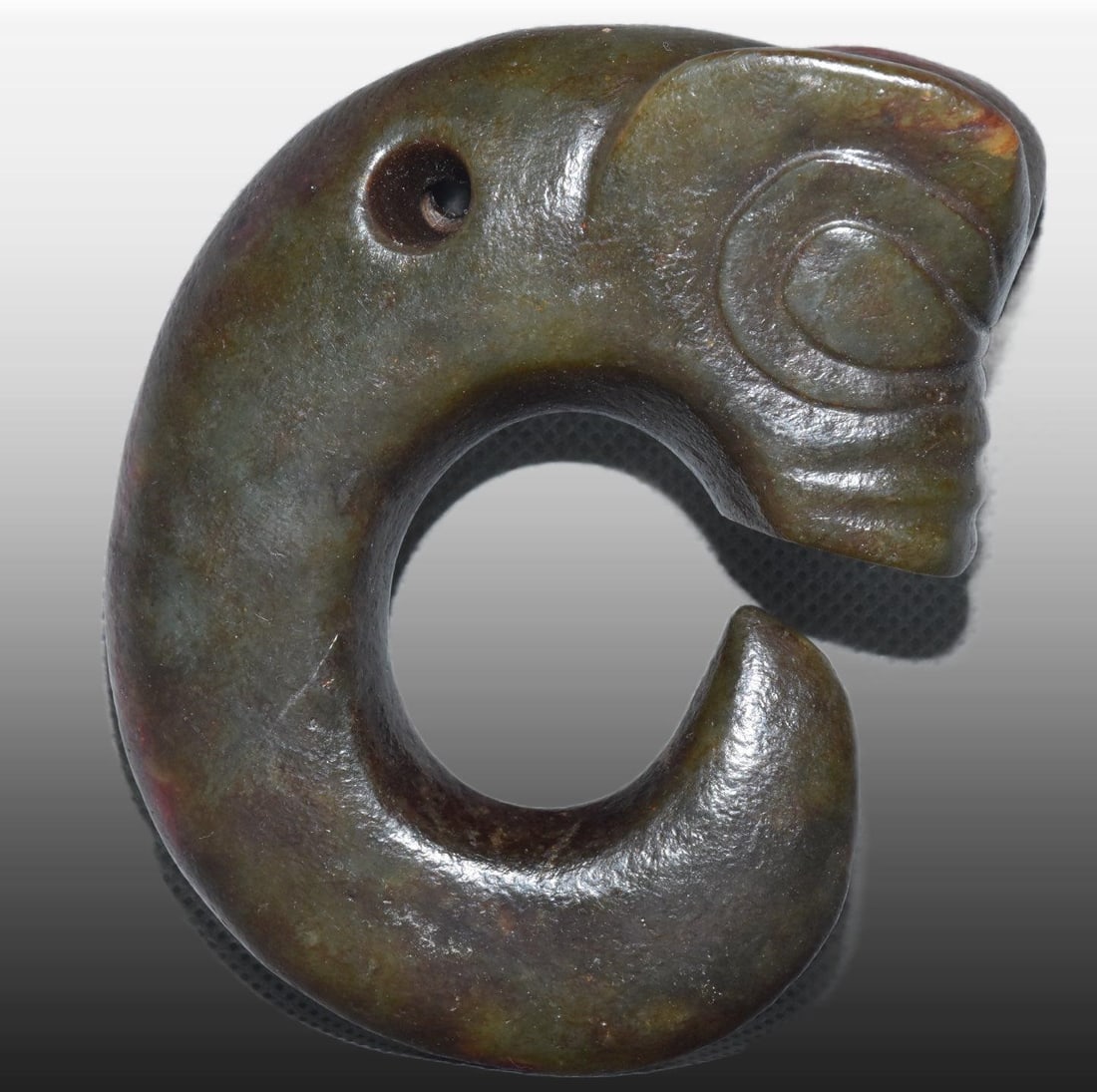 A Exquisite Gaogu Jade Pig Dragon (1 of 5)