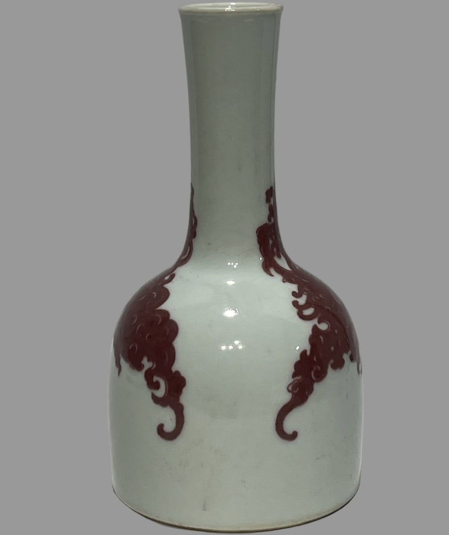 A Exquisite Underglaze-Red Vase - 3