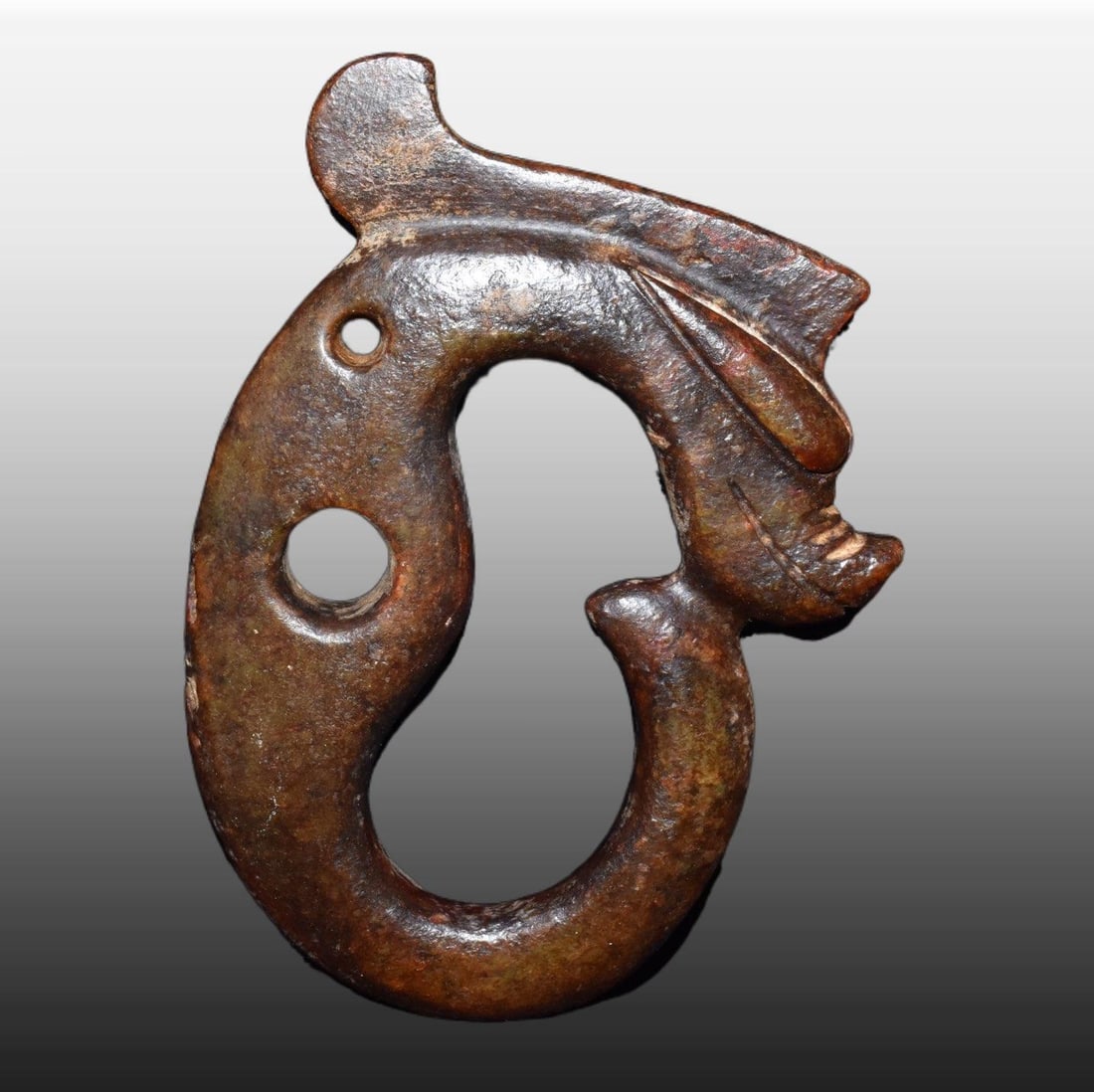 A Exquisite Gaogu Jade Dragon (1 of 4)