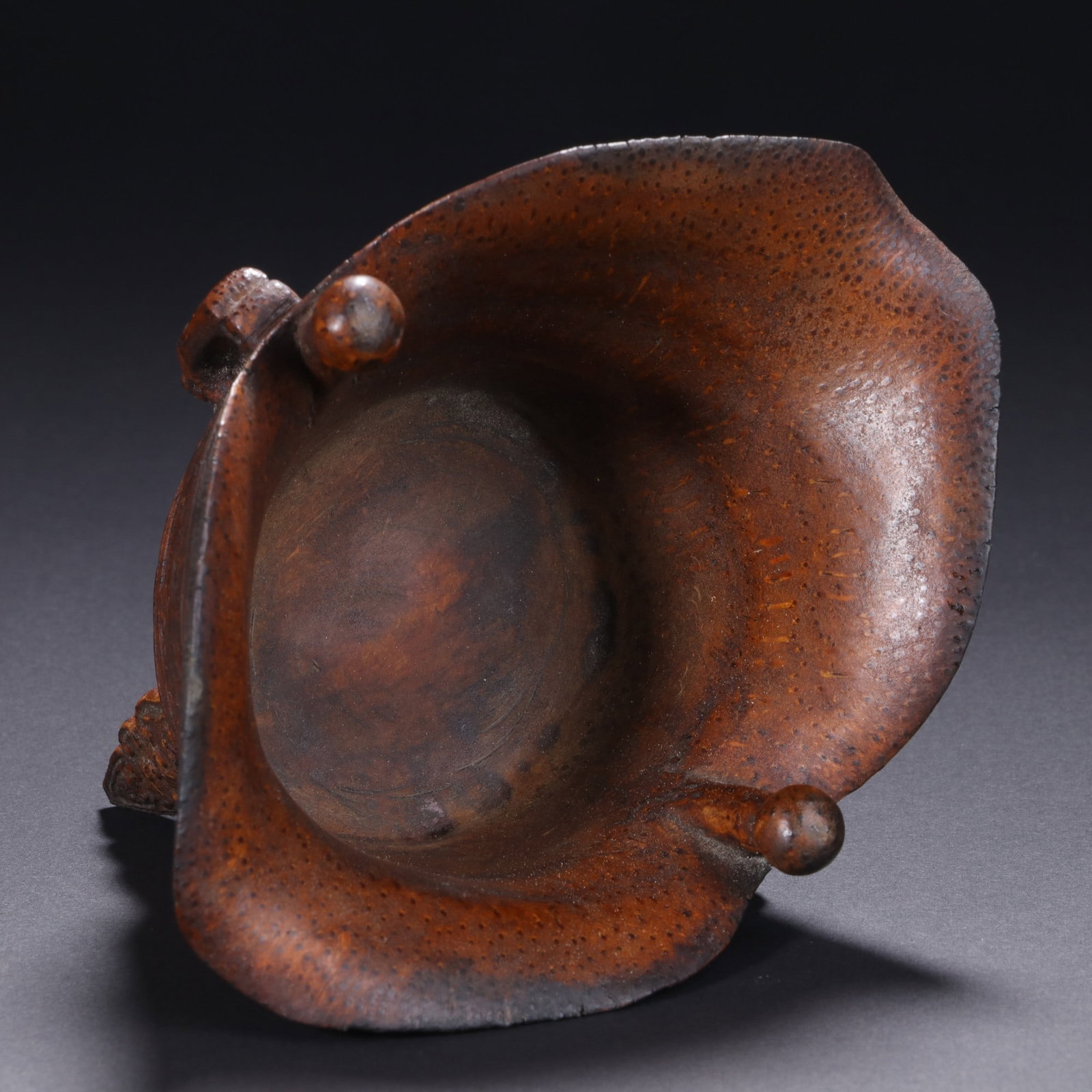 A Exquisite Bamboo Tripod Goblet - 7