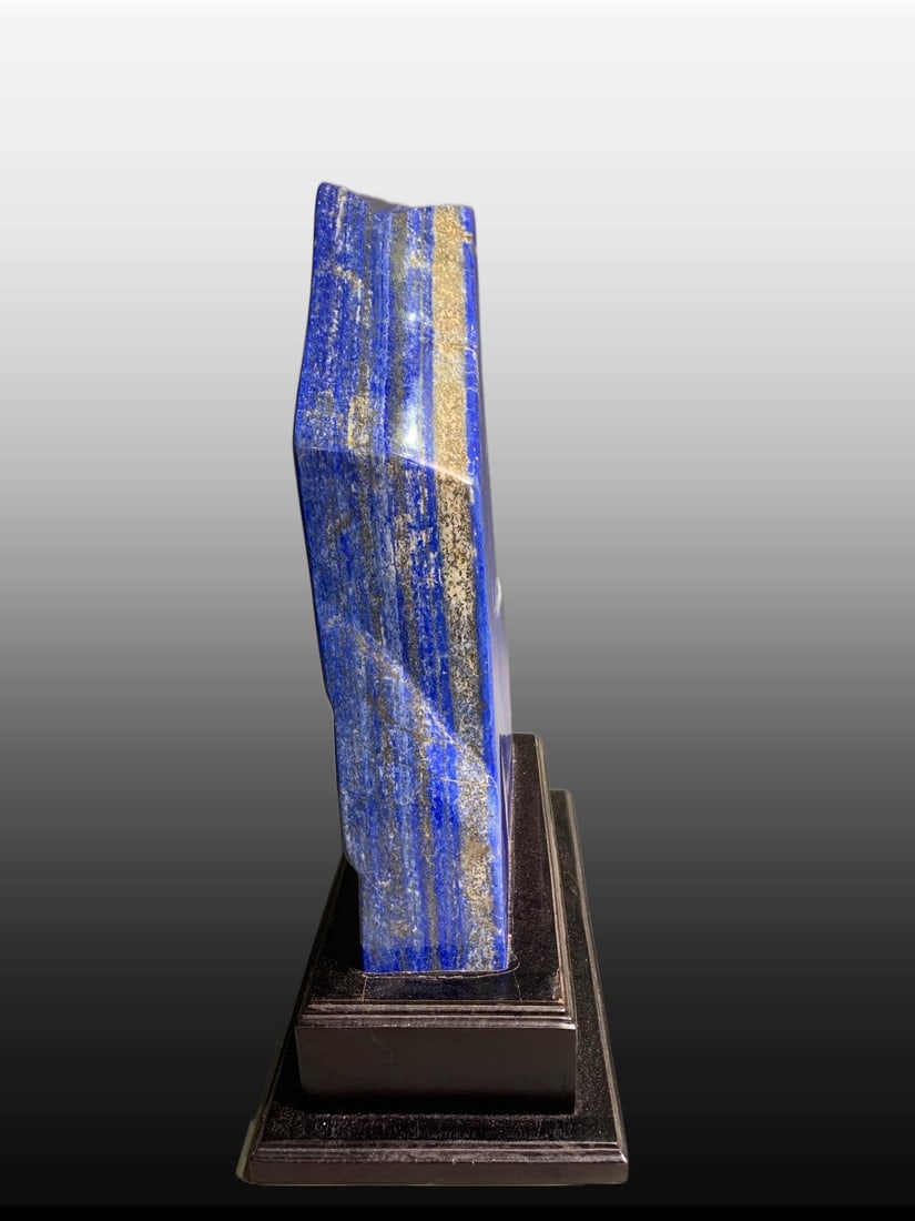 A Exquisite Lapis Lazuli Table Screen - 5