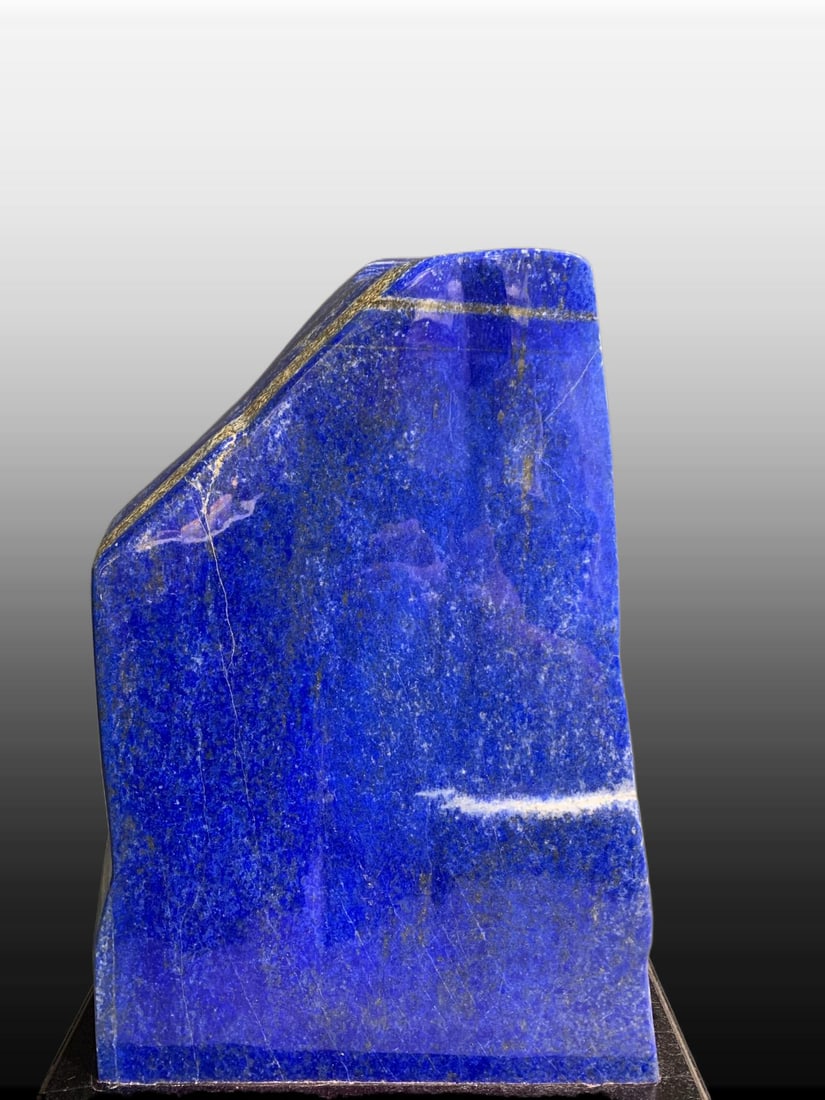 A Exquisite Lapis Lazuli Table Screen - 6