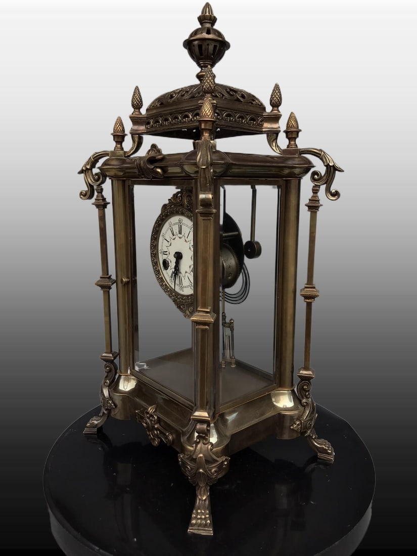 A Exquisite Bronze Mechanical Ancient Bell - 2