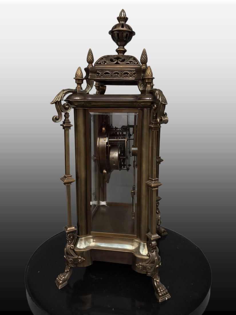 A Exquisite Bronze Mechanical Ancient Bell - 3
