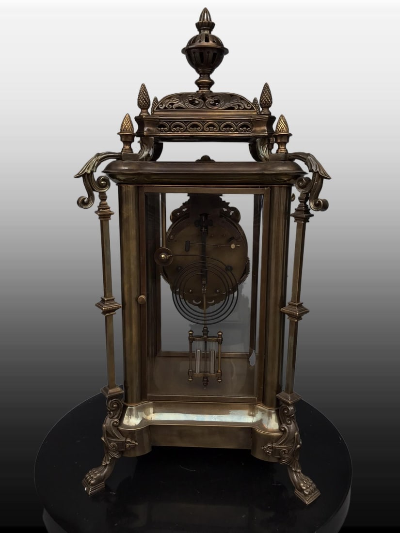 A Exquisite Bronze Mechanical Ancient Bell - 4
