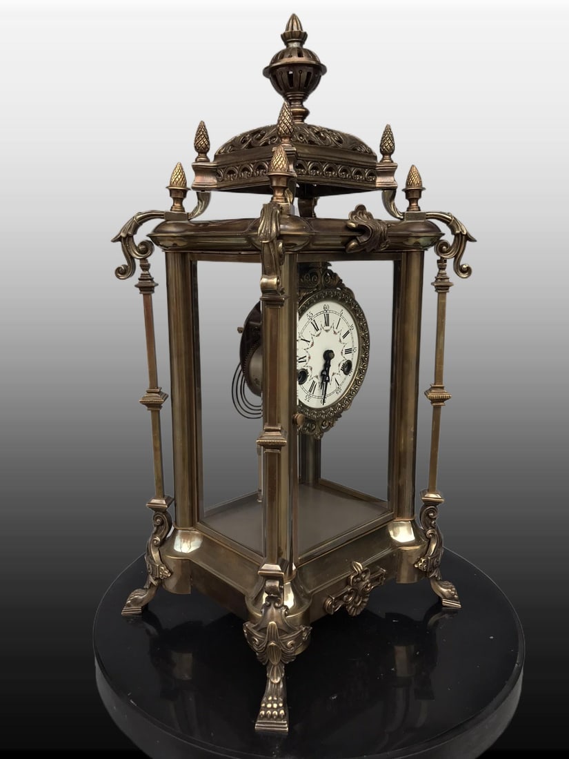 A Exquisite Bronze Mechanical Ancient Bell - 6