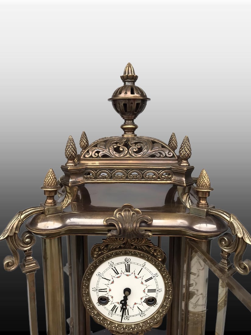 A Exquisite Bronze Mechanical Ancient Bell - 9