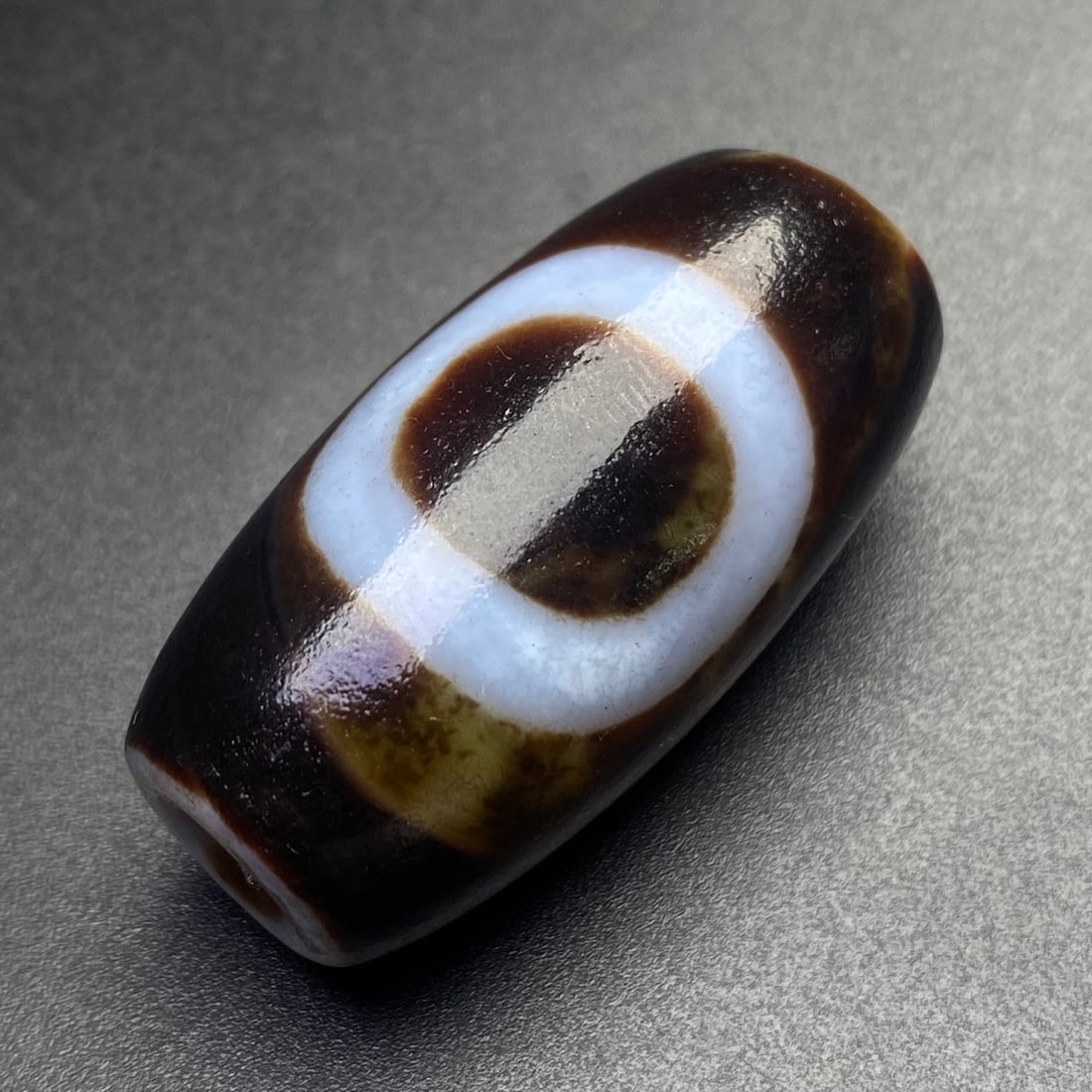 An Exquisite Dzi Bead Pendant - 6