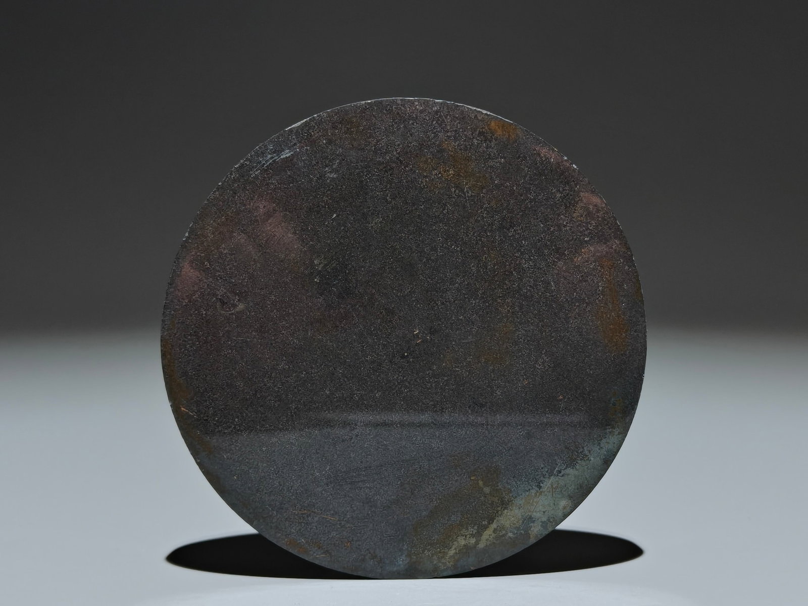 An Archaic Bronze Shan-Character Pattern Mirror - 7