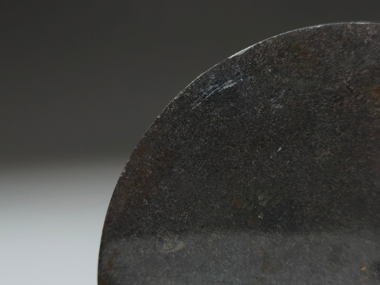 An Archaic Bronze Shan-Character Pattern Mirror - 8