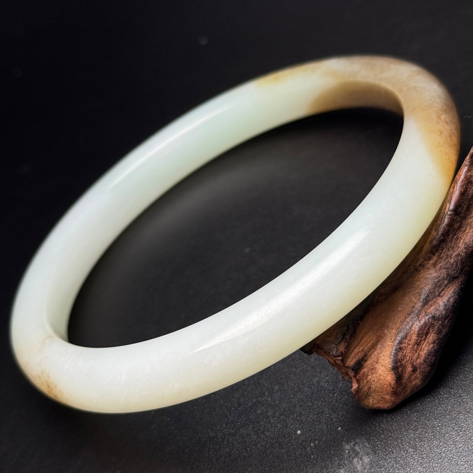 An Exquisite White Jade Bracelets - 7