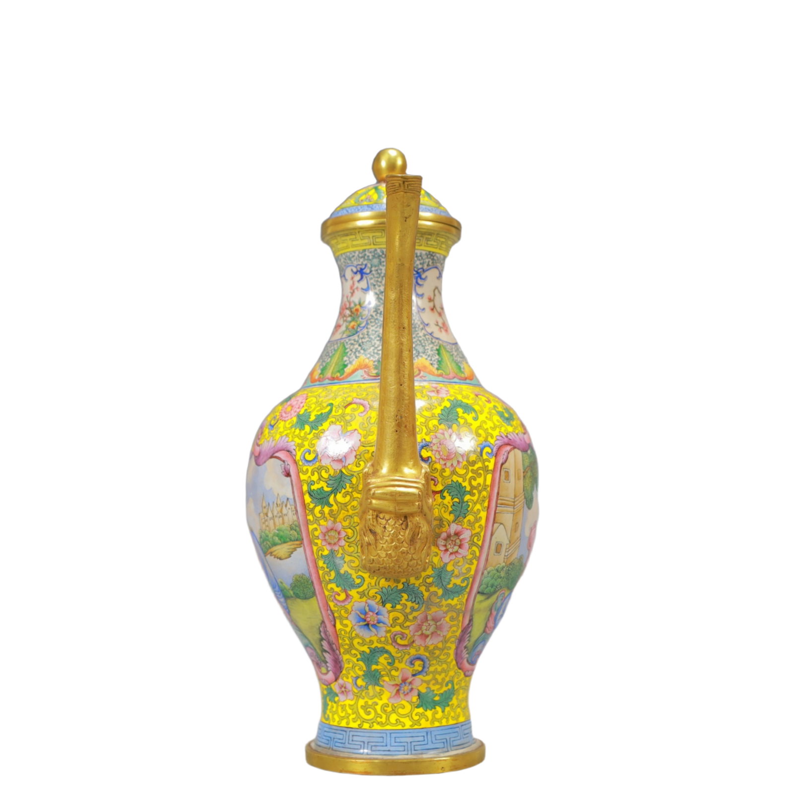 A Set of Fine Painted Enamel Figure Pattern Flagon - 11