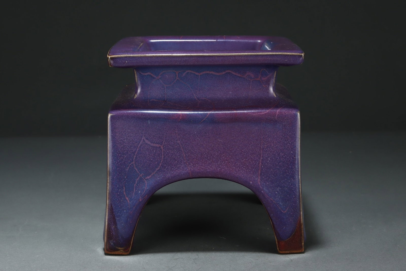 An Exquisite Jun yao four legs Censer - 2