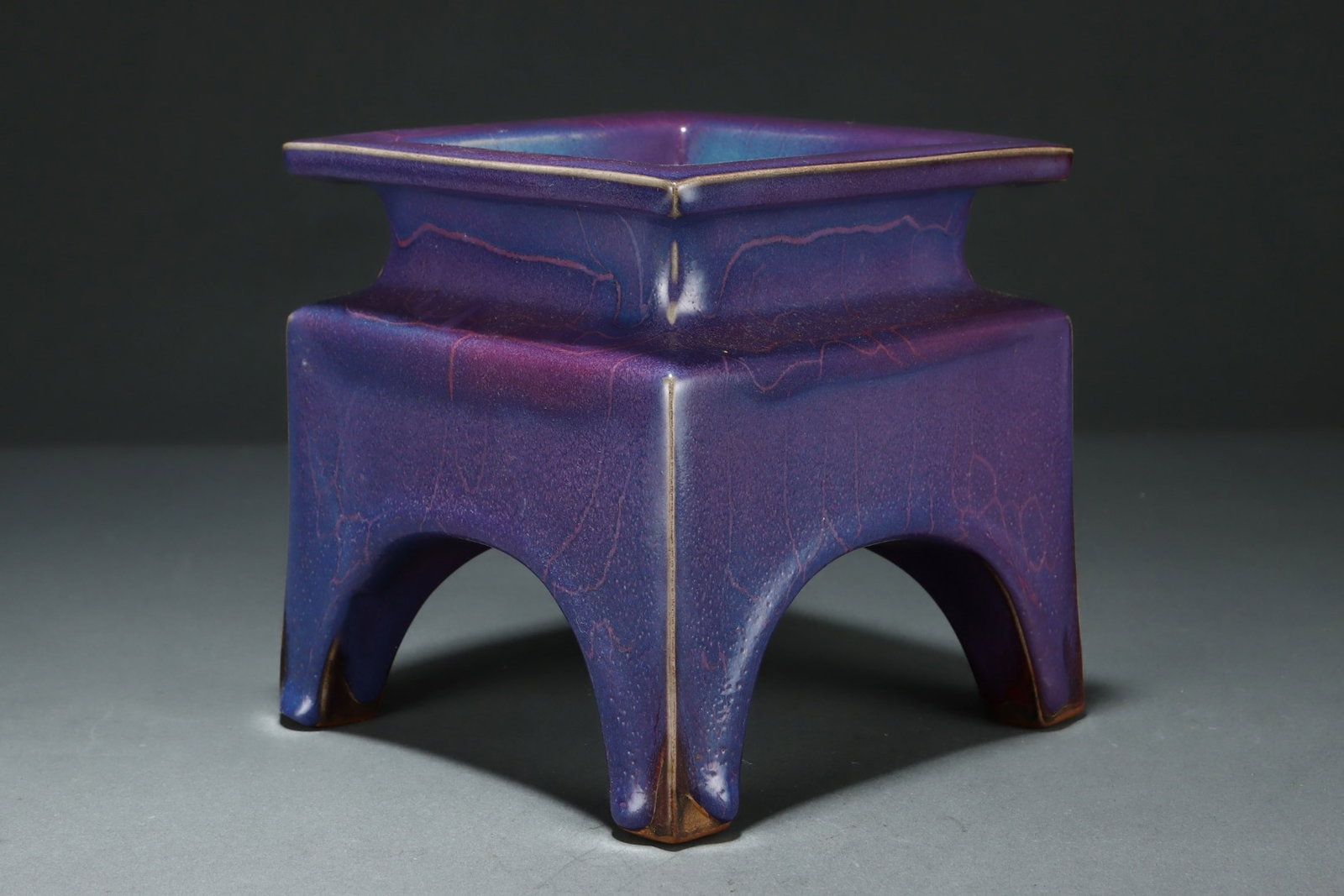 An Exquisite Jun yao four legs Censer - 3