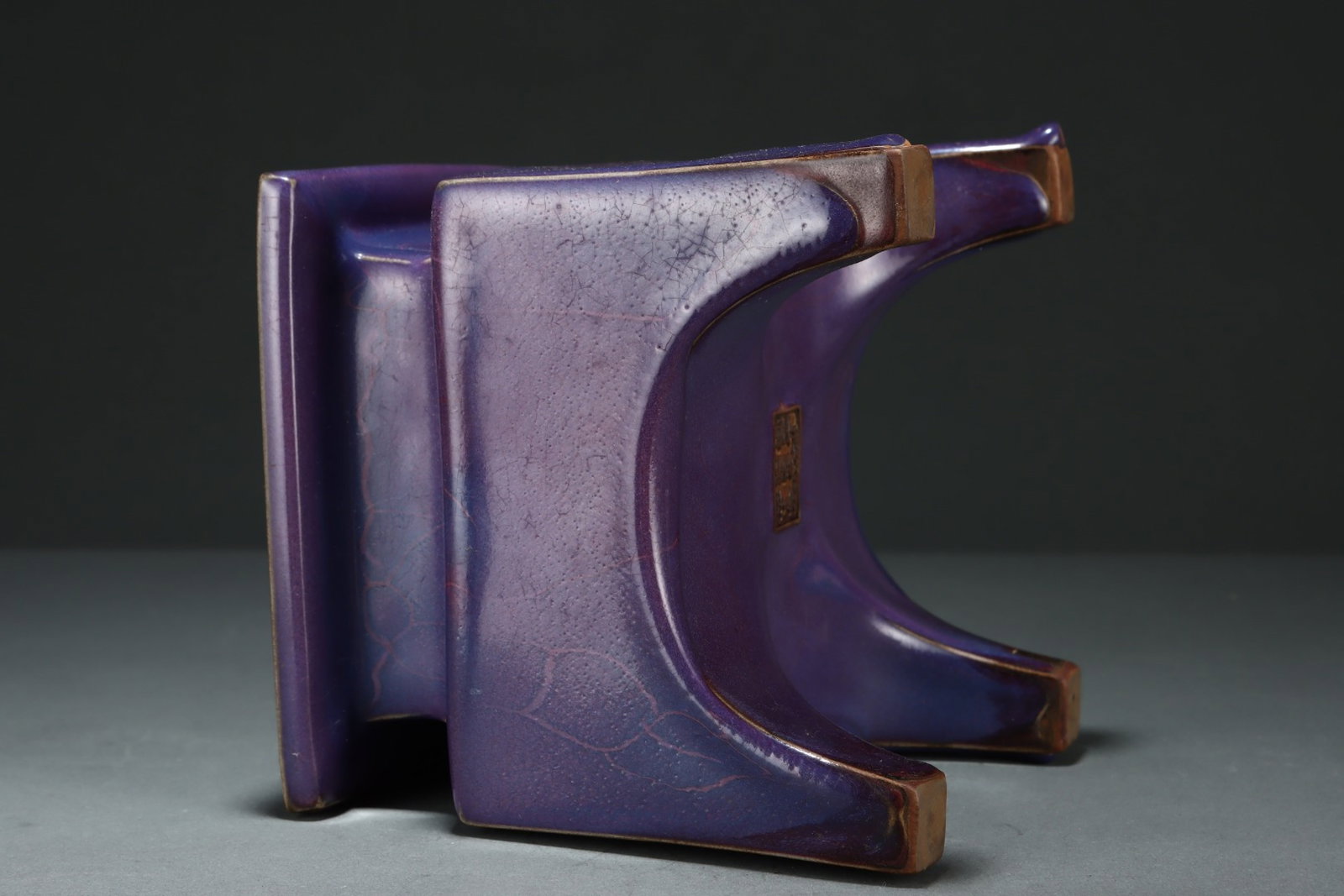 An Exquisite Jun yao four legs Censer - 7