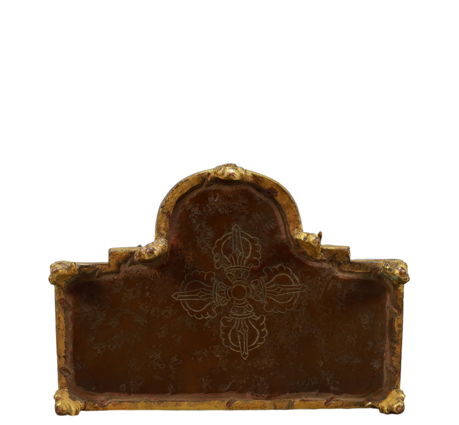 A Solemn Gilt Bronze Statue of Maitreya Buddha - 9