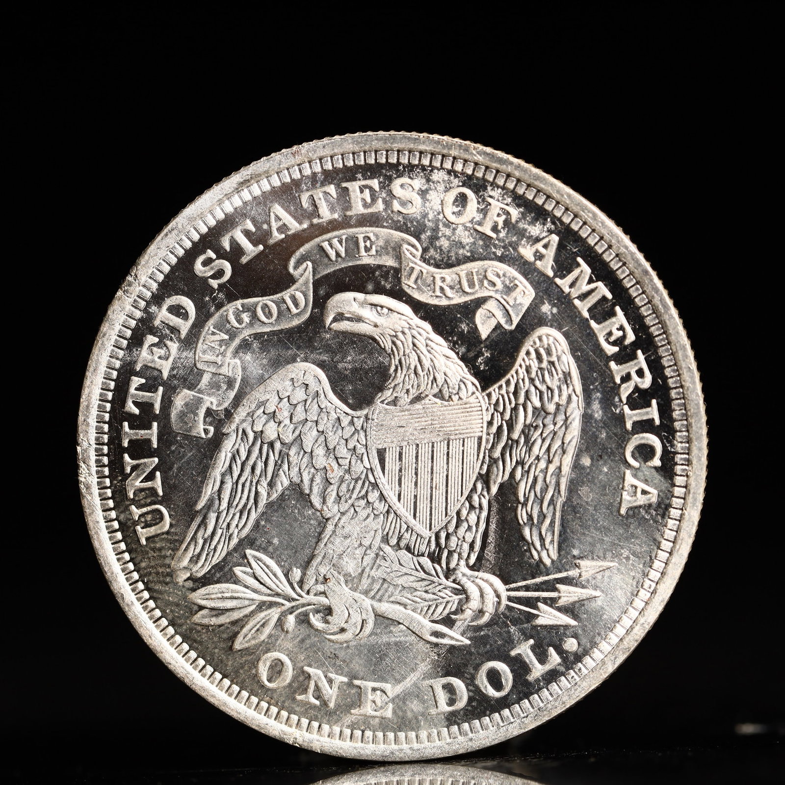 USA One Dollar 1867 Coin - 2