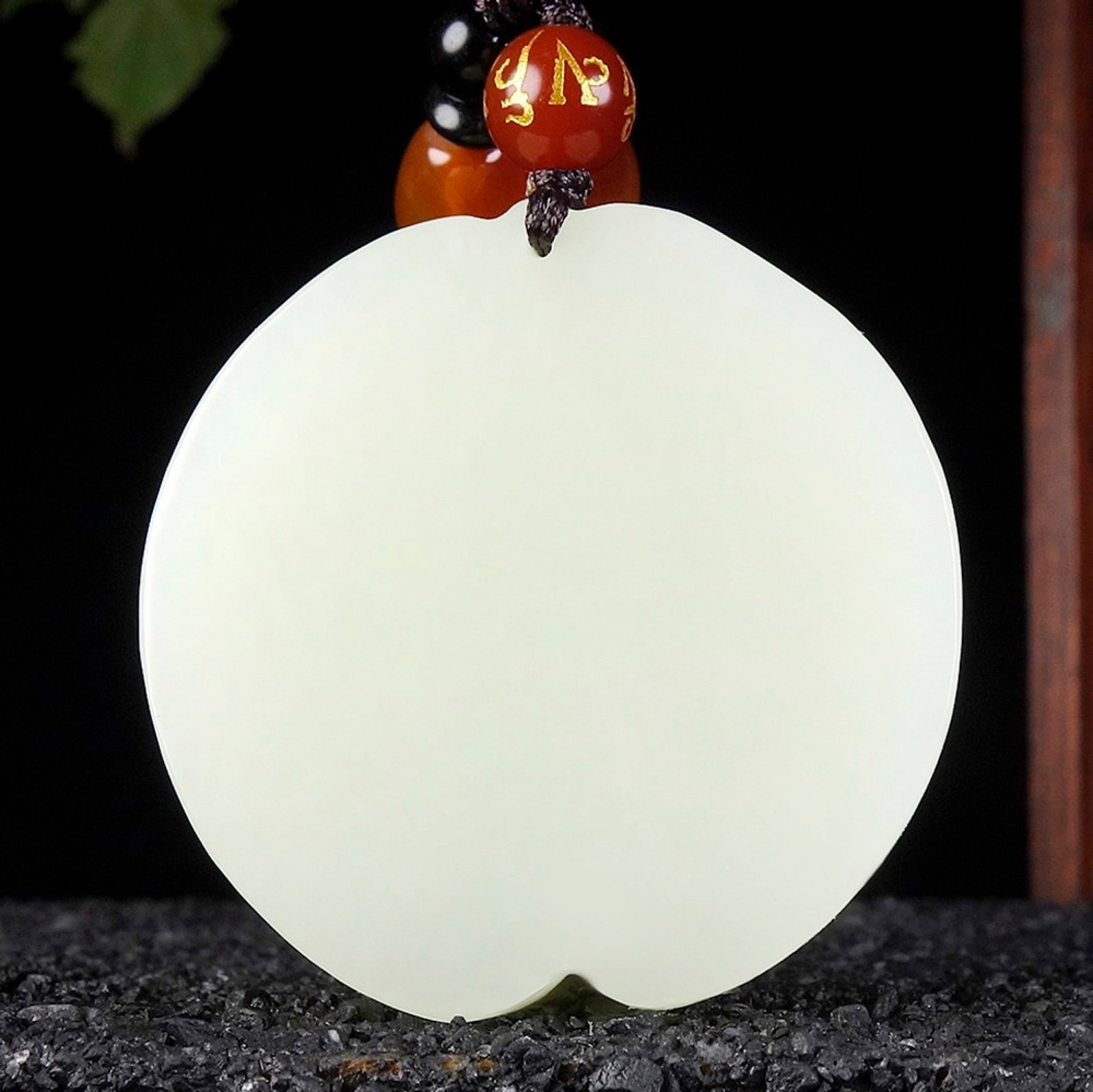 An Exquisite White Jade Swan Pendant - 4