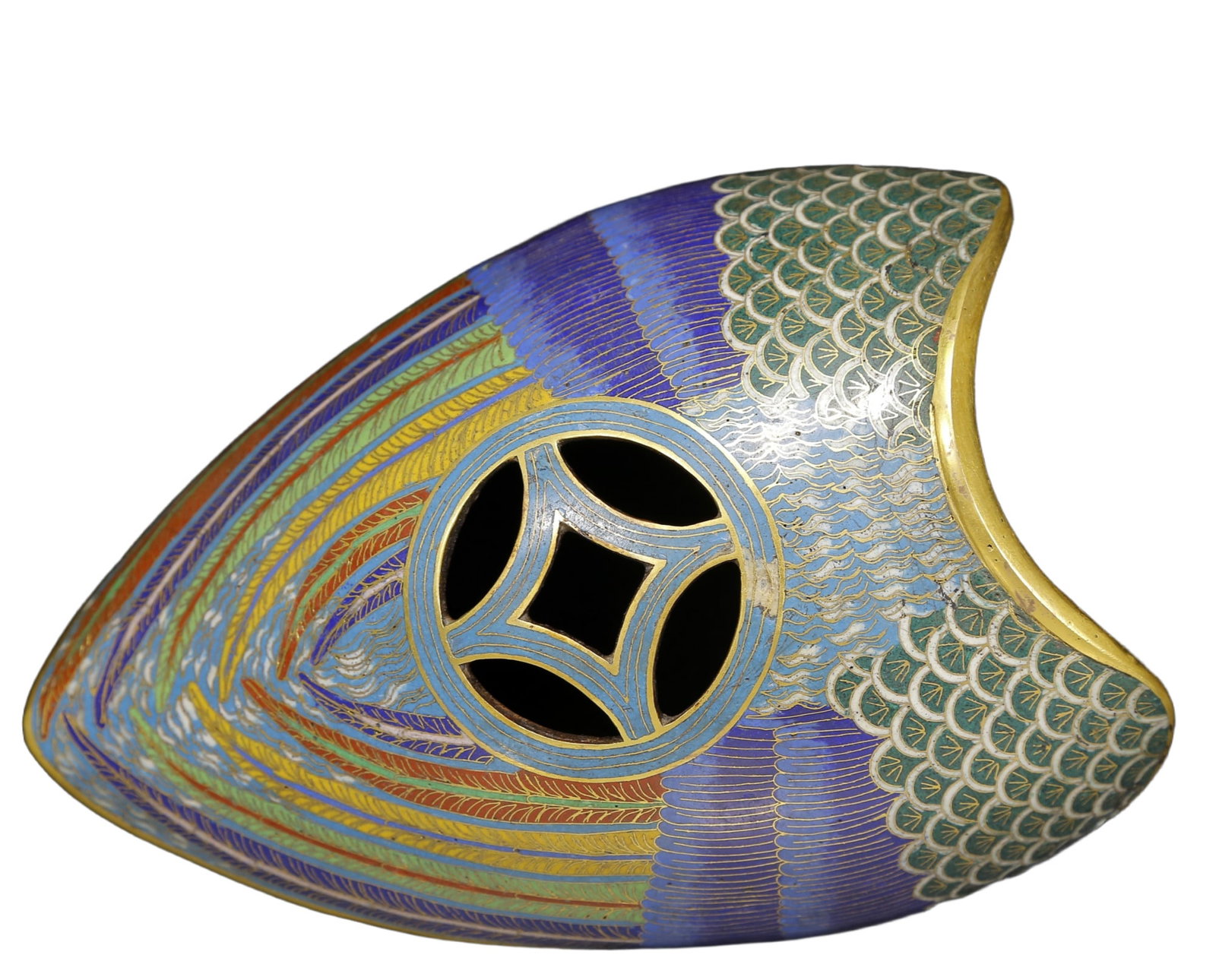 A Rare Cloisonne Duck-Shaped Censer - 10